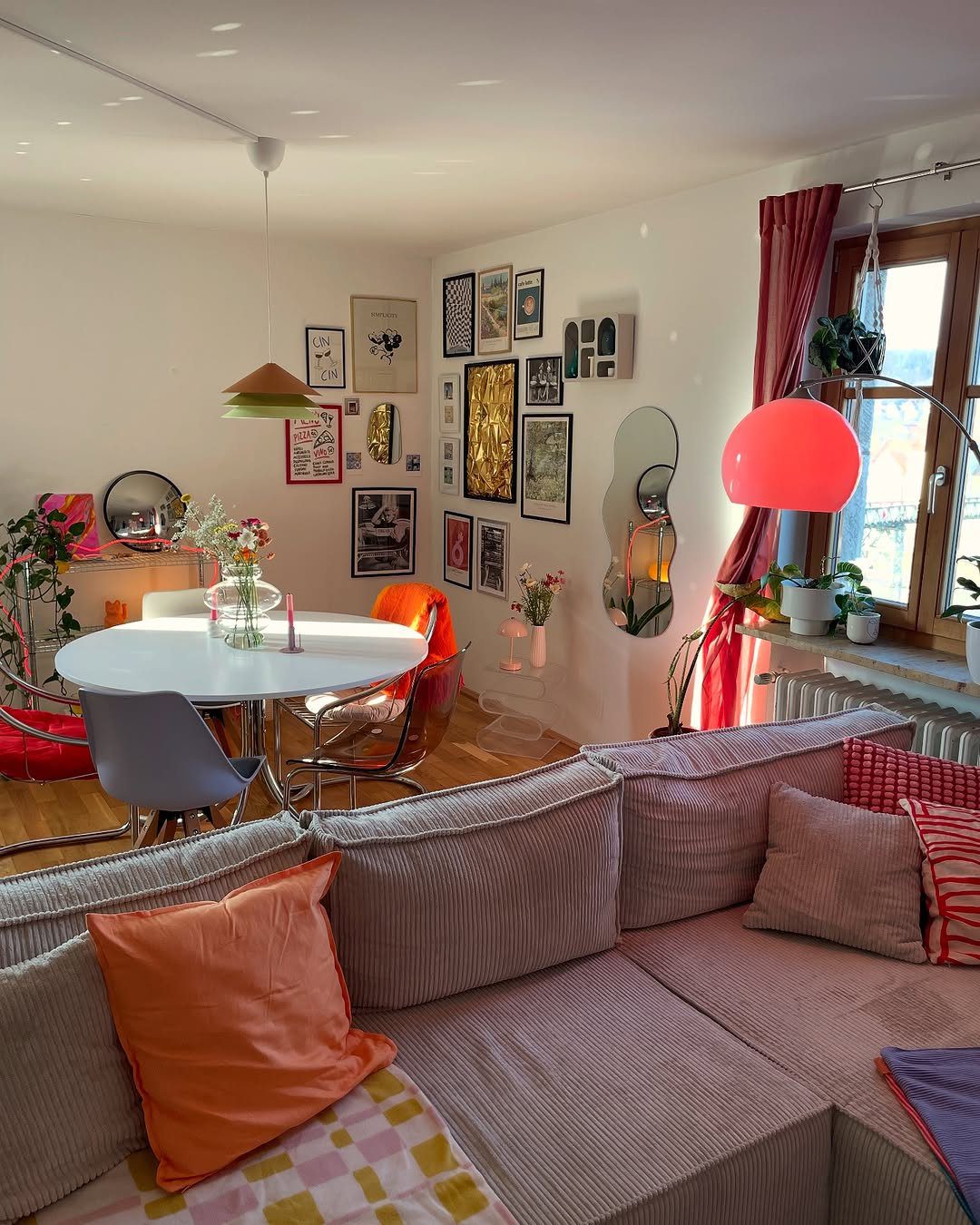 Sunlit Eclectic Charm With Bold Hues