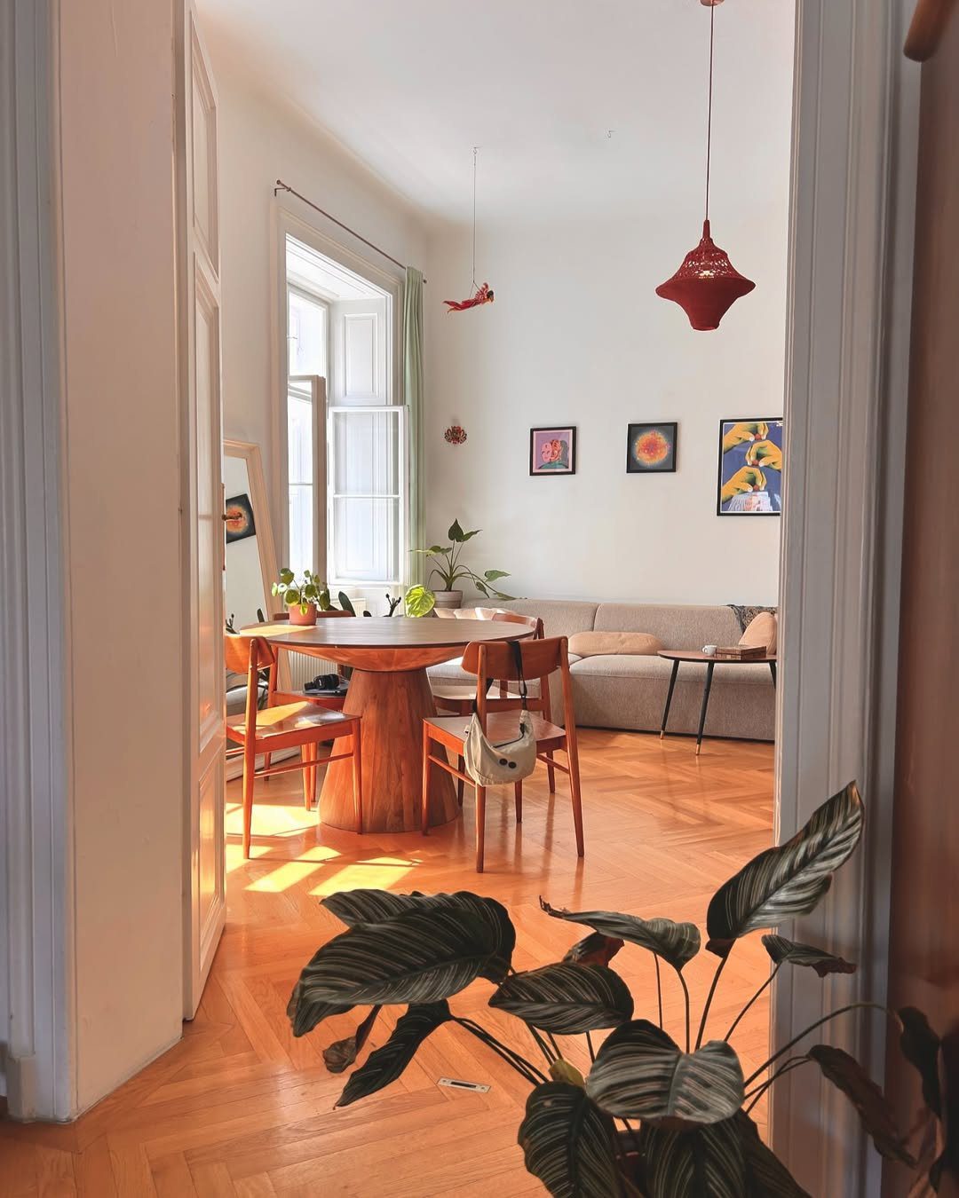Warm Wood Accents With Sunlit Simplicity