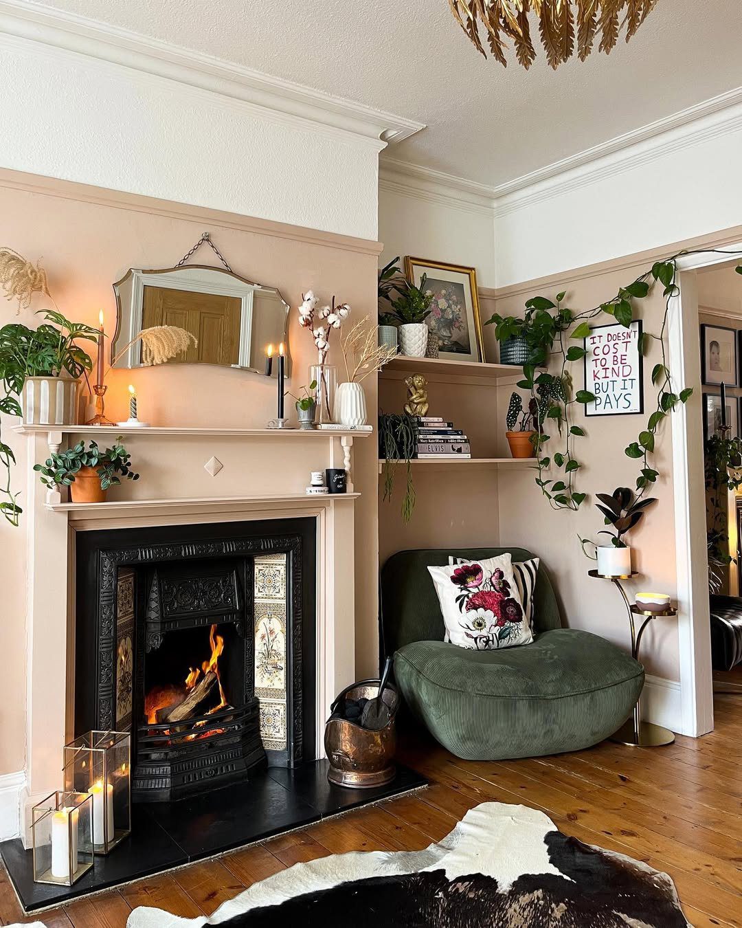 Elegant Fireplace As A Victorian Focal Point