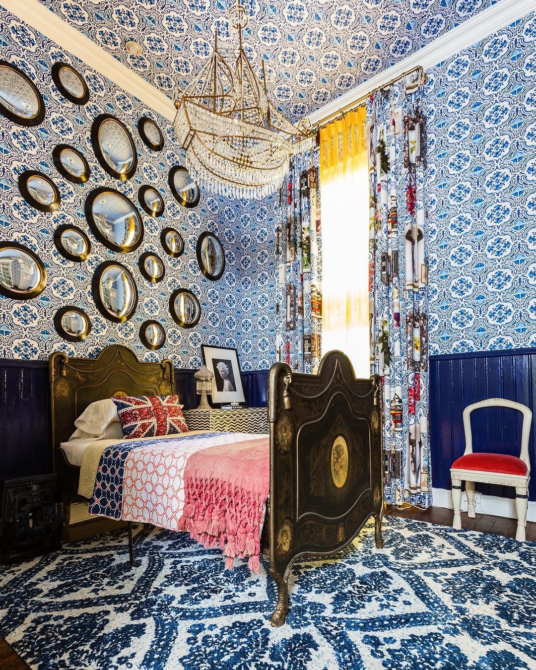 Vintage Drama With Bold Patterns