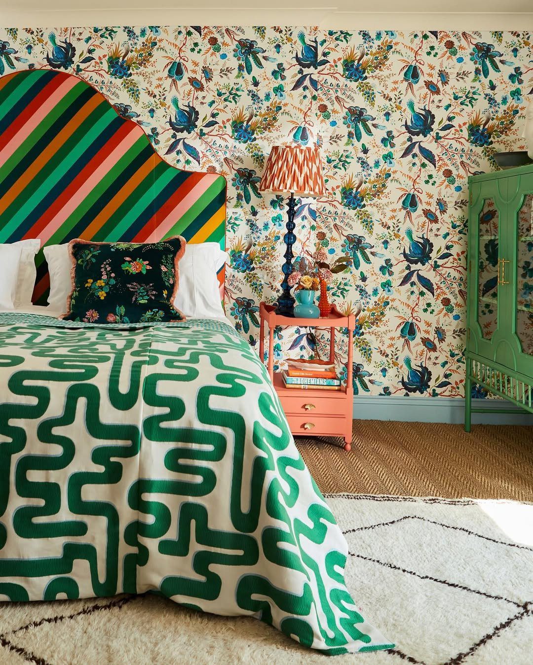 Pattern Play With Bold Colors
