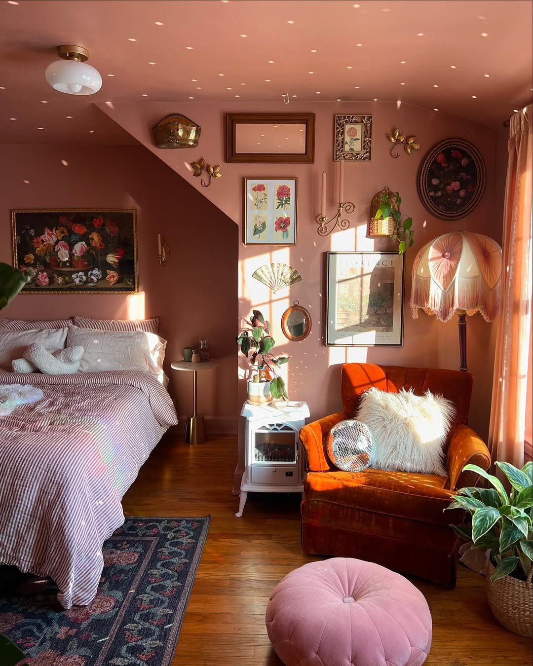 Romantic Hues And Vintage Whimsy