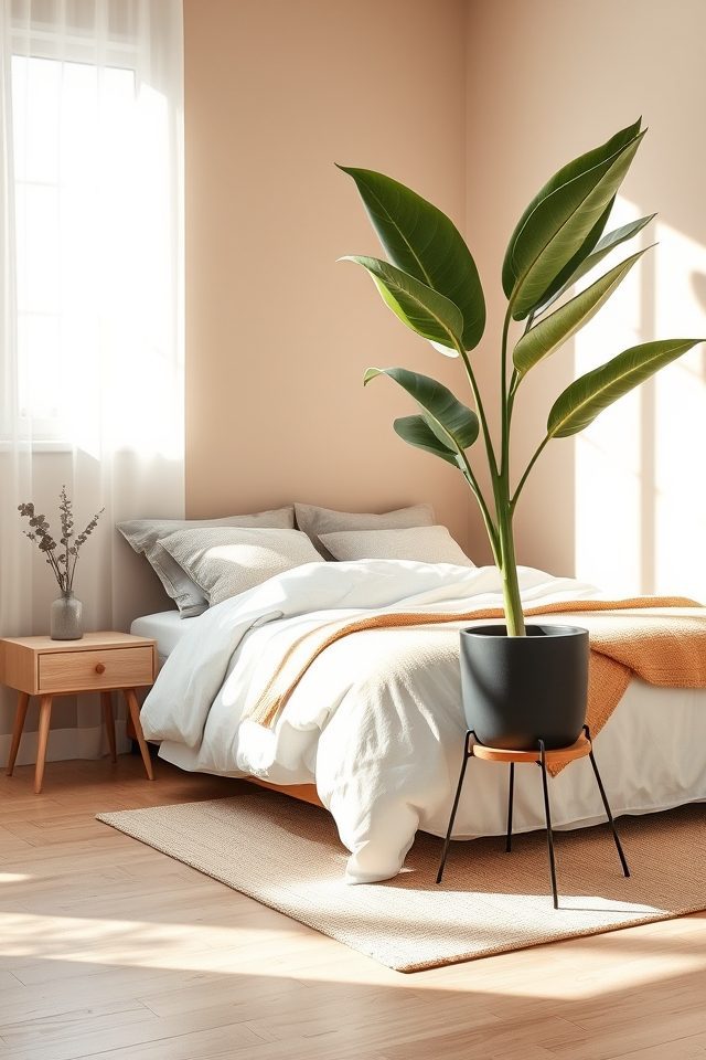 add striking calming plant
