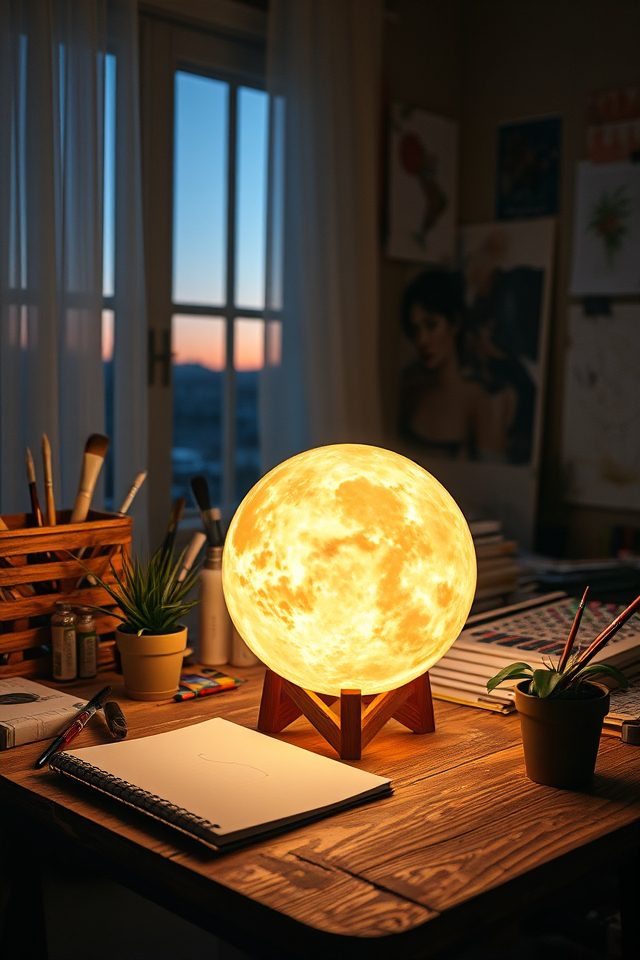 adjustable inspiring moon glow