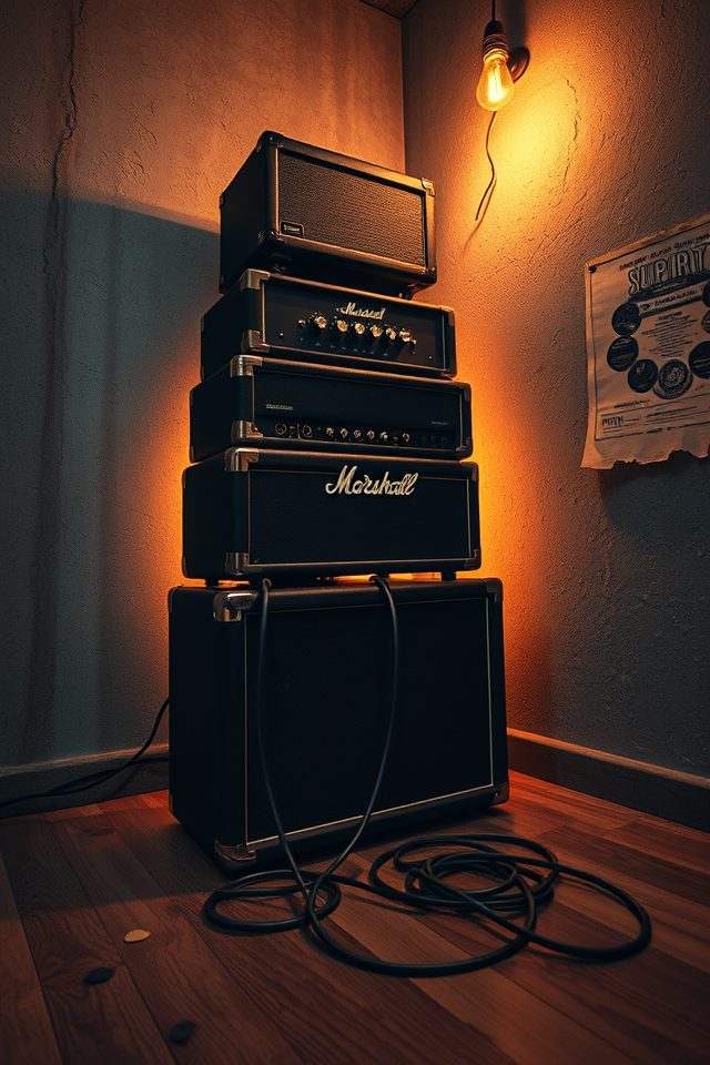amplifier stack decor accent