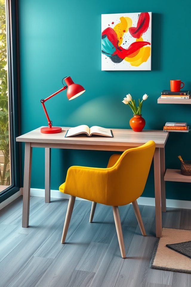 bold colors ignite creativity