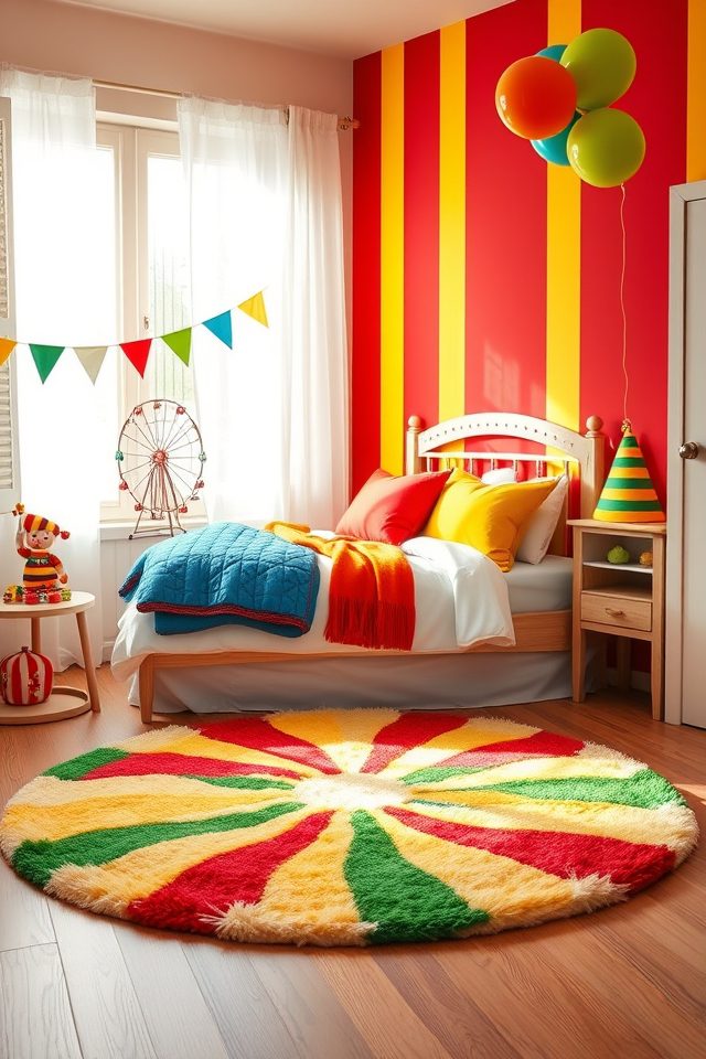 bright carnival color palette