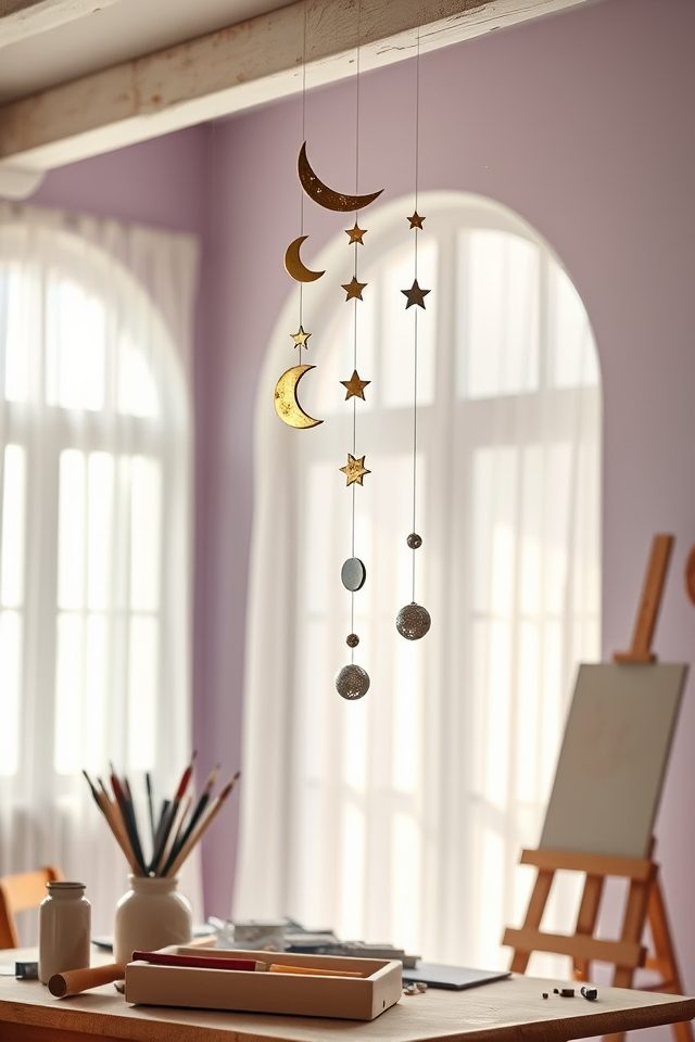 celestial mobile inspires creativity
