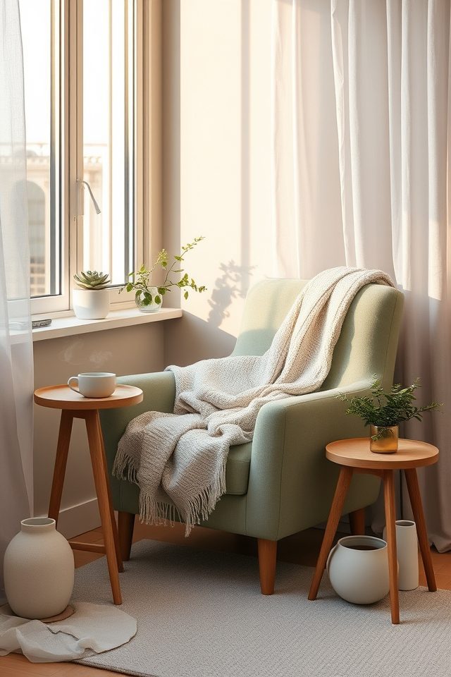 choose calming color schemes