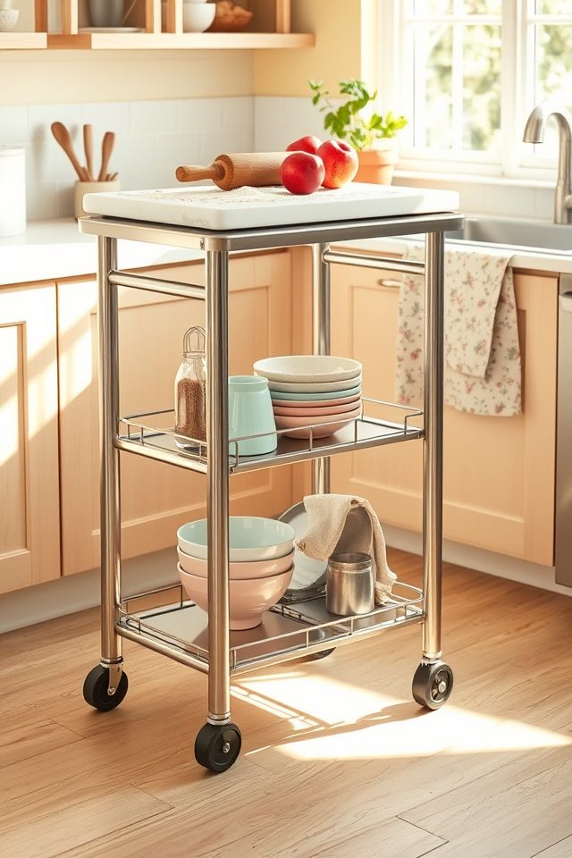 choose flexible rolling cart