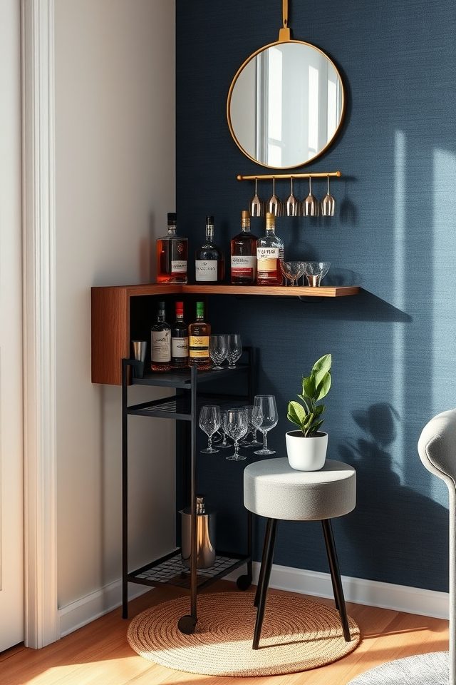 compact efficient corner design