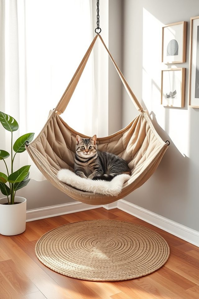 cozy corner hammock hideout