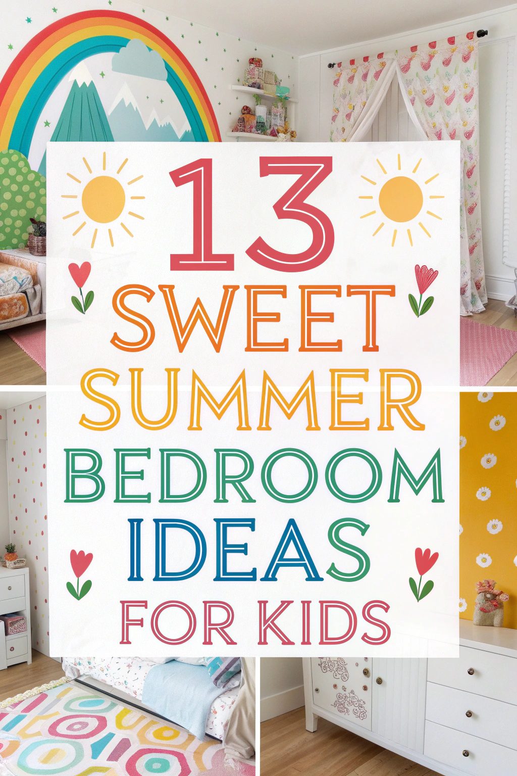 Sweet Summer Bedroom Ideas for Kids