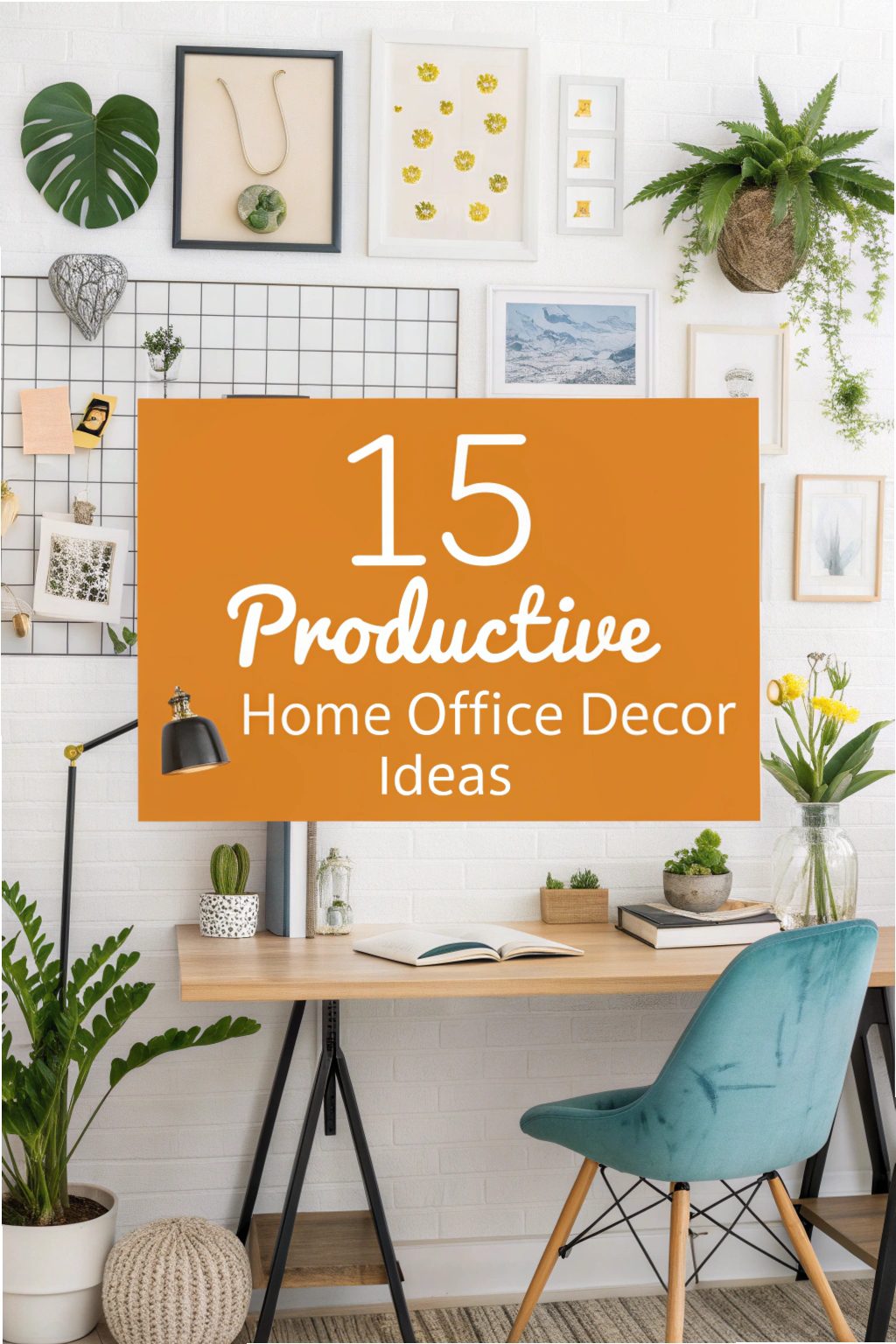 Productive Home Office Decor Ideas for a Focused & Simple Workspace
