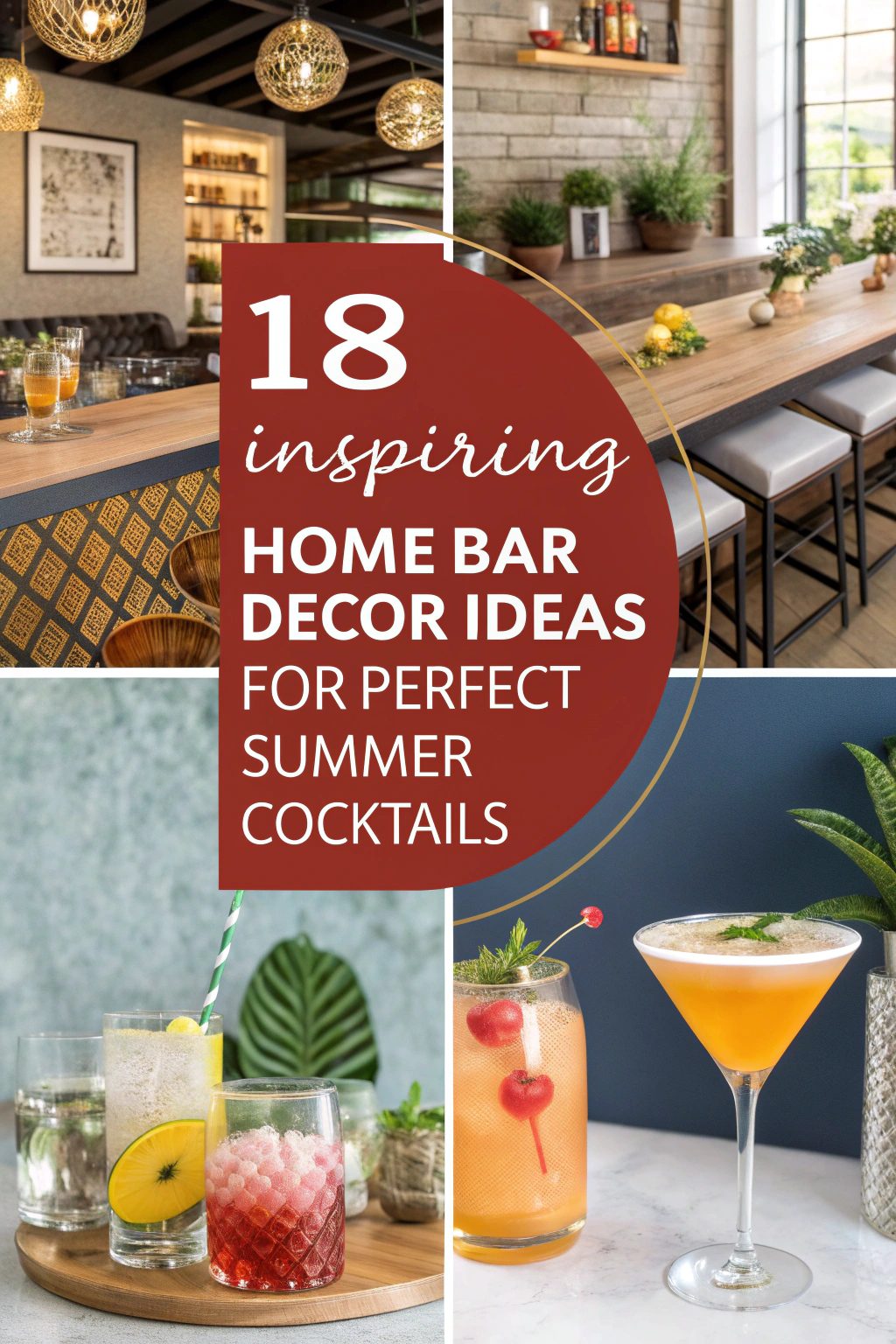 Inspiring Home Bar Decor Ideas for Perfect Summer Cocktails