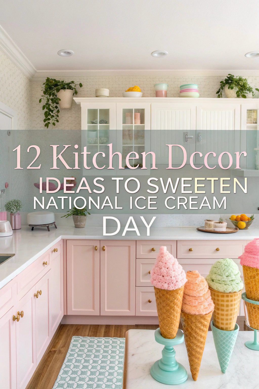 Kitchen Decor Ideas to Sweeten National Ice Cream Day