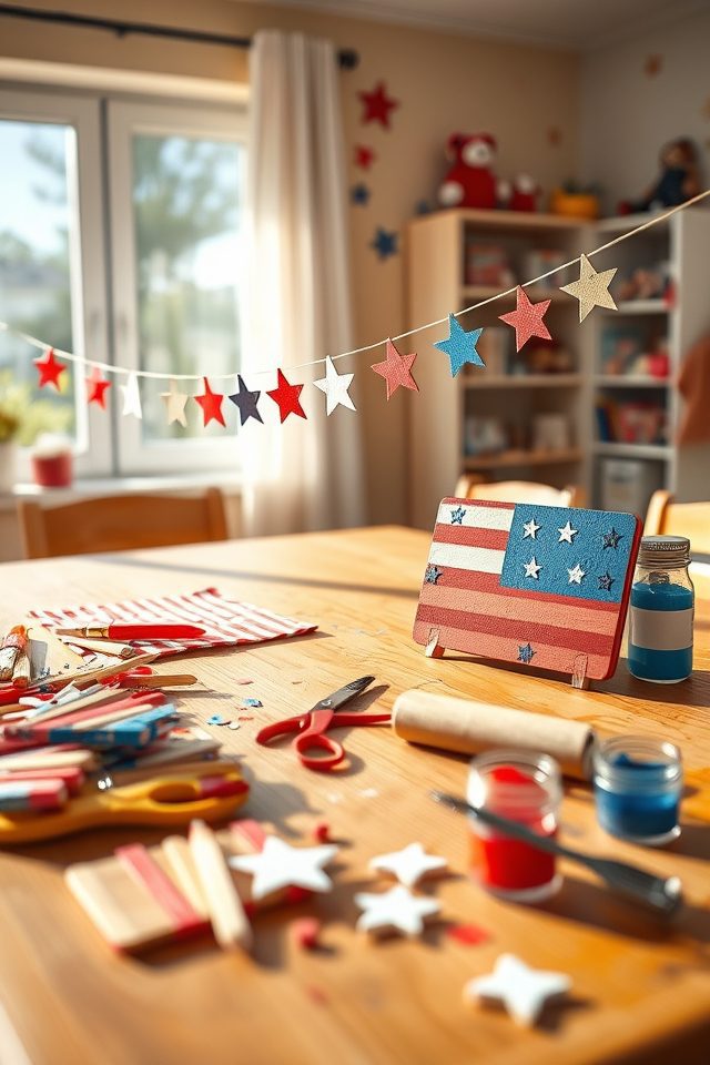 diy american flag crafts