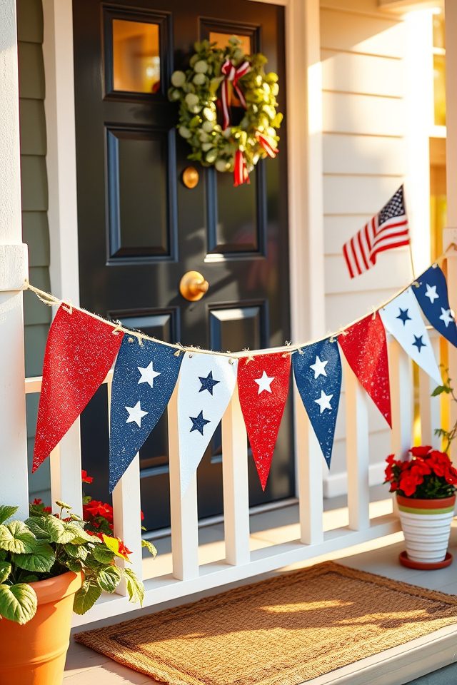 diy banner with flair