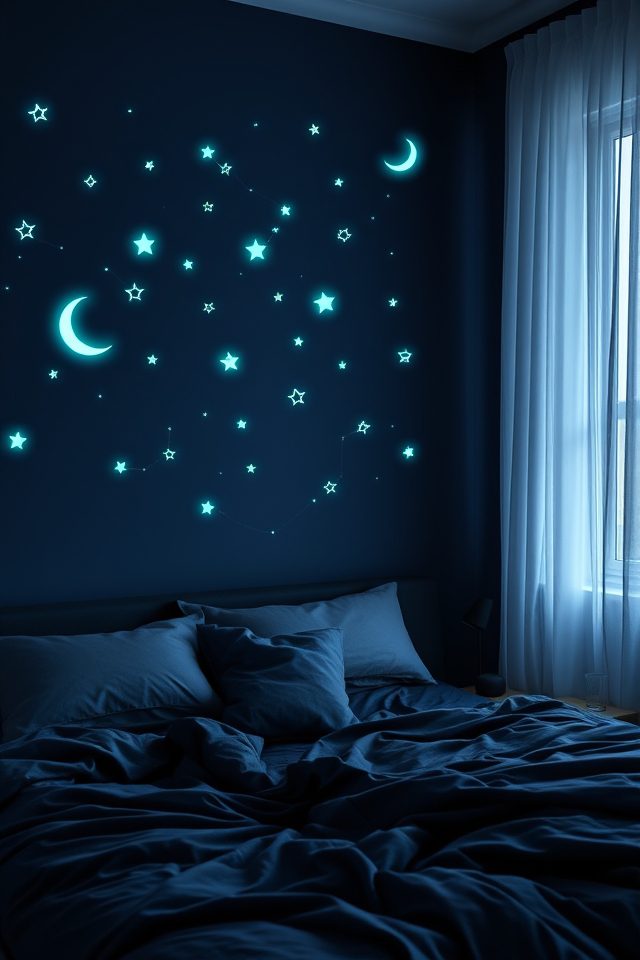 dreamy starlit glow decals