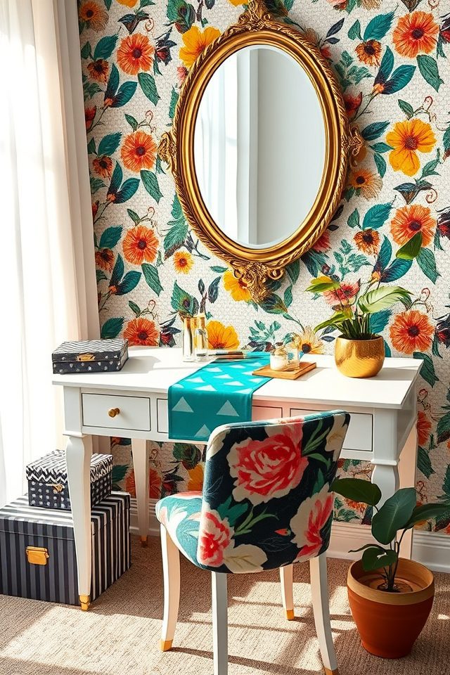 eclectic patterns and prints
