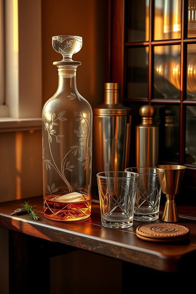 embrace vintage barware charm