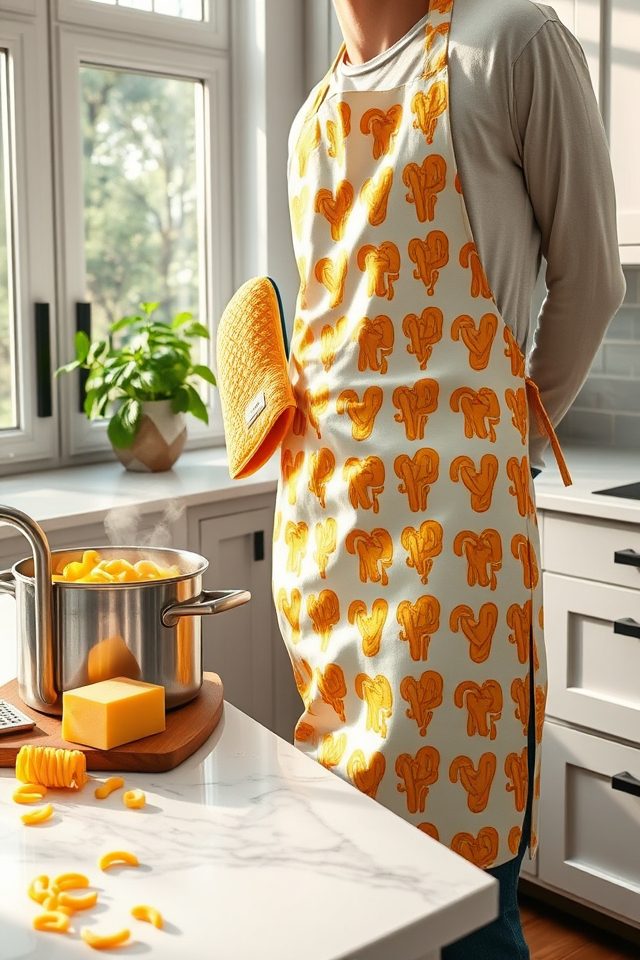 festive cheesy kitchen accessories