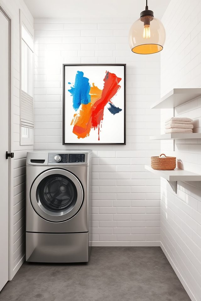 hang single statement piece