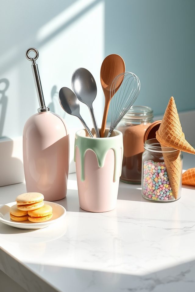 ice cream scoop holders