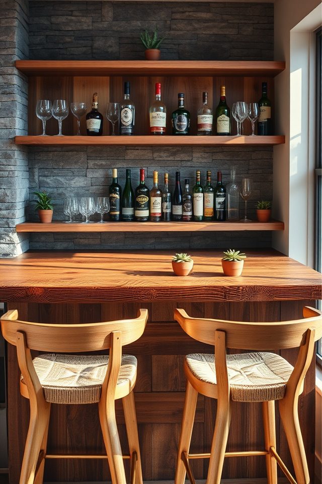 incorporate natural wood elements