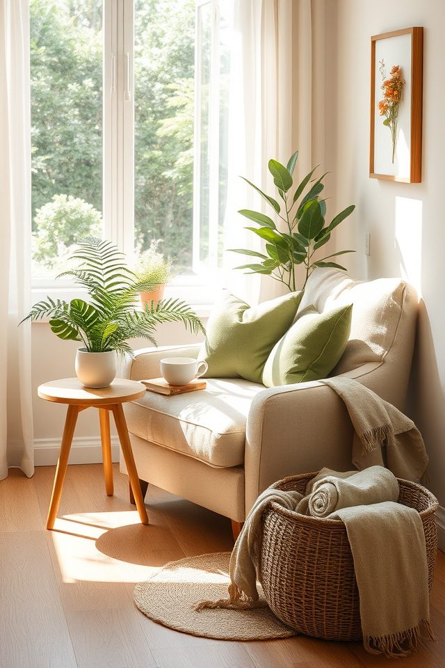 incorporate plants wood fabrics