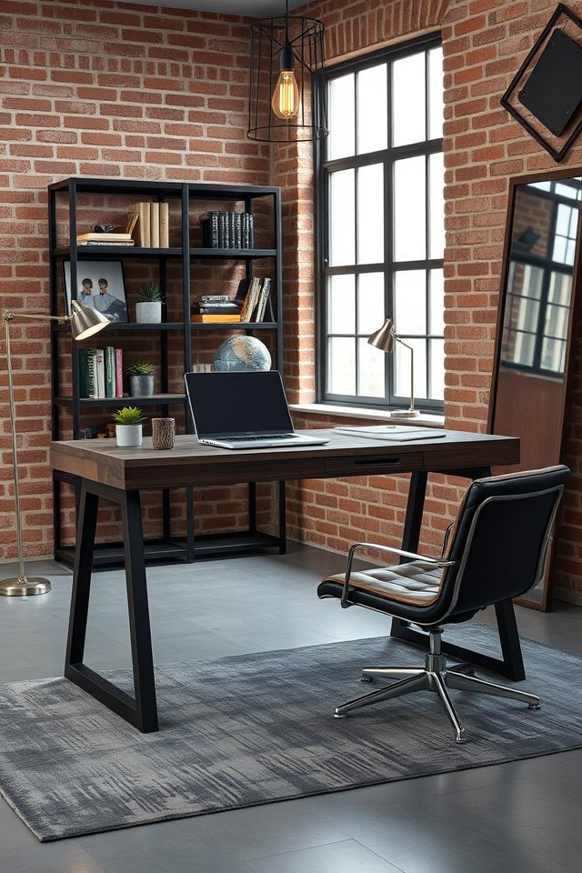 industrial edge metal accents