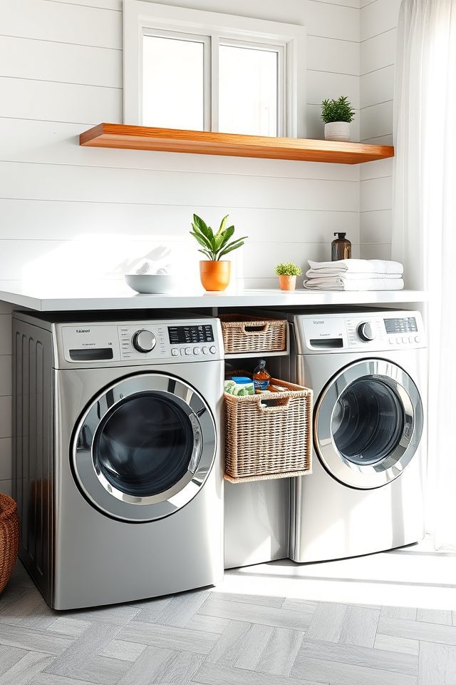 install stylish under shelf baskets