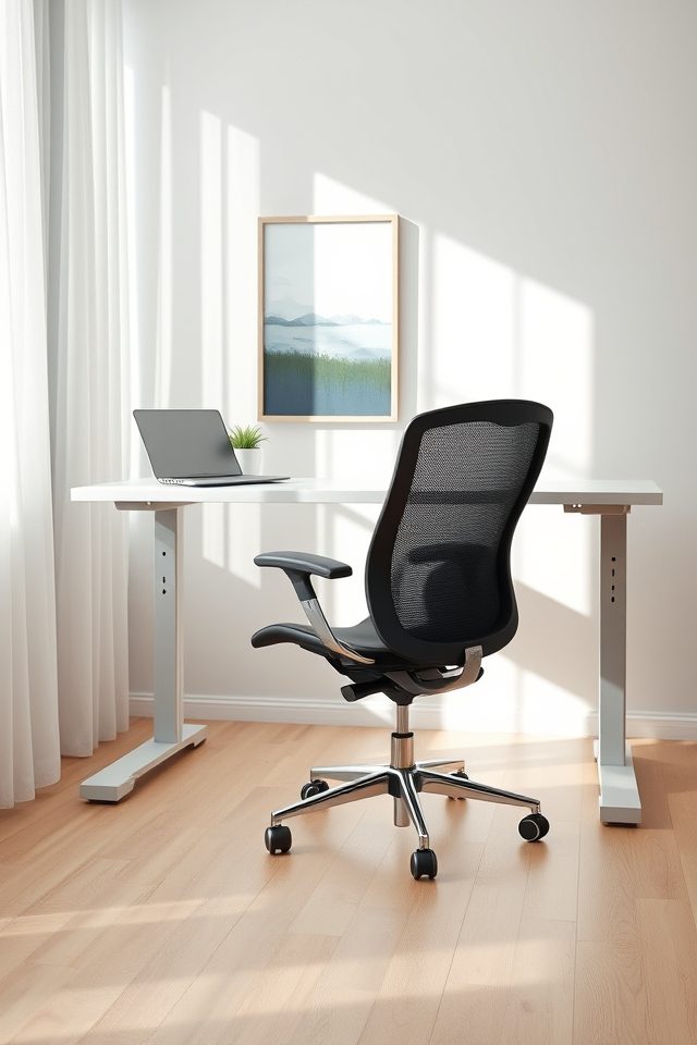 invest in ergonomic furniture