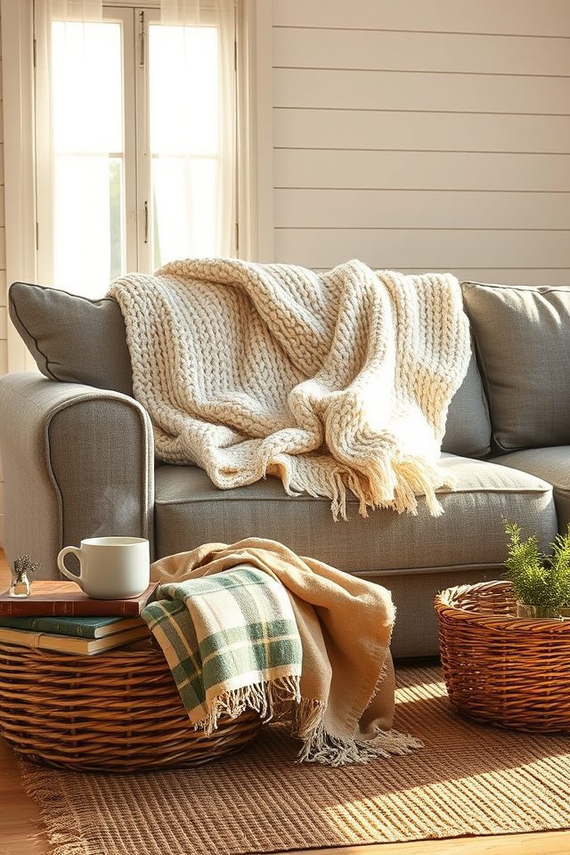 layer cozy throw blankets