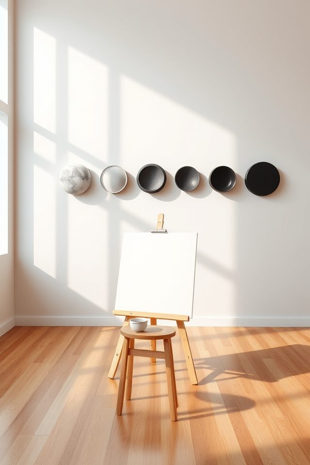 lunar cycle wall art