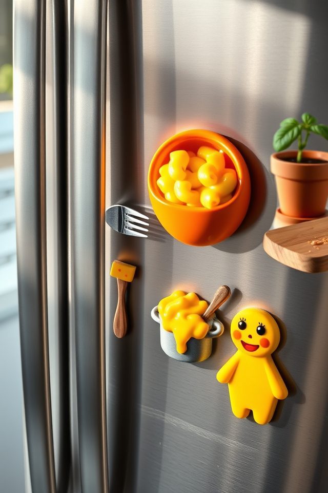 mac and cheese magnets
