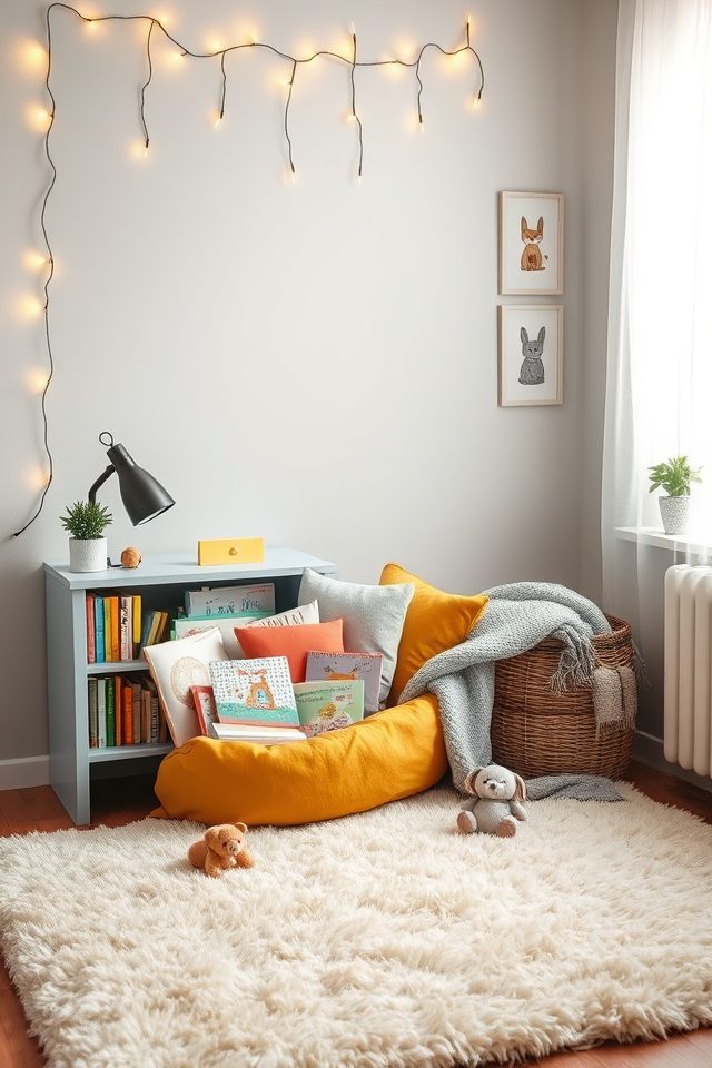 magical cozy reading nook