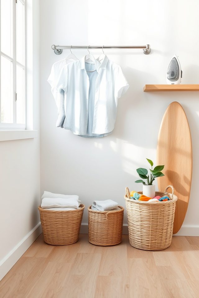 maintain tidy drying space