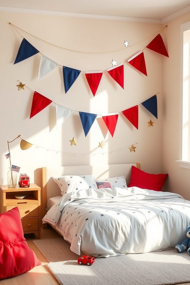 patriotic freedom banner hangings