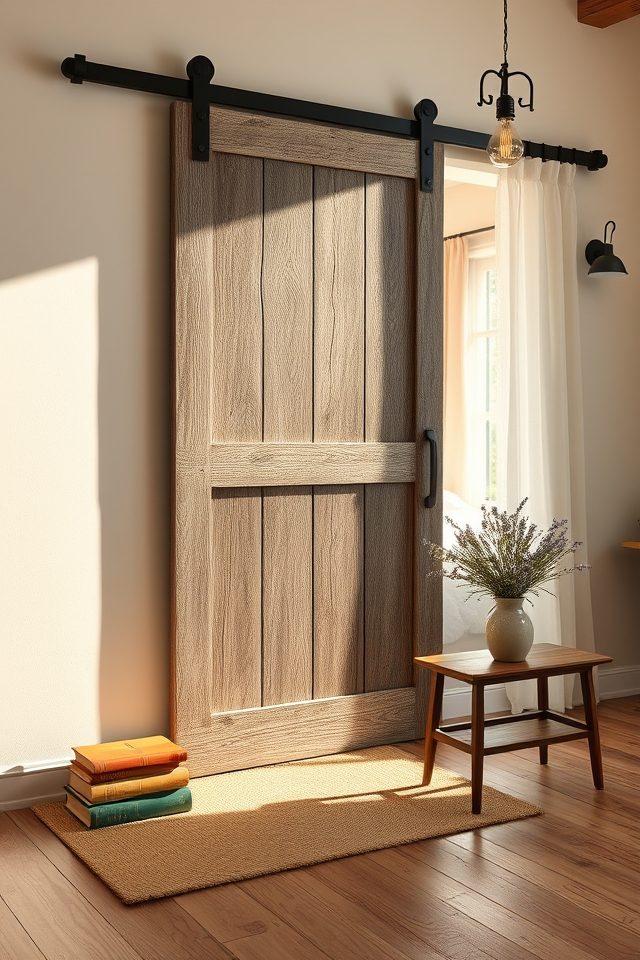 rustic sliding barn doors