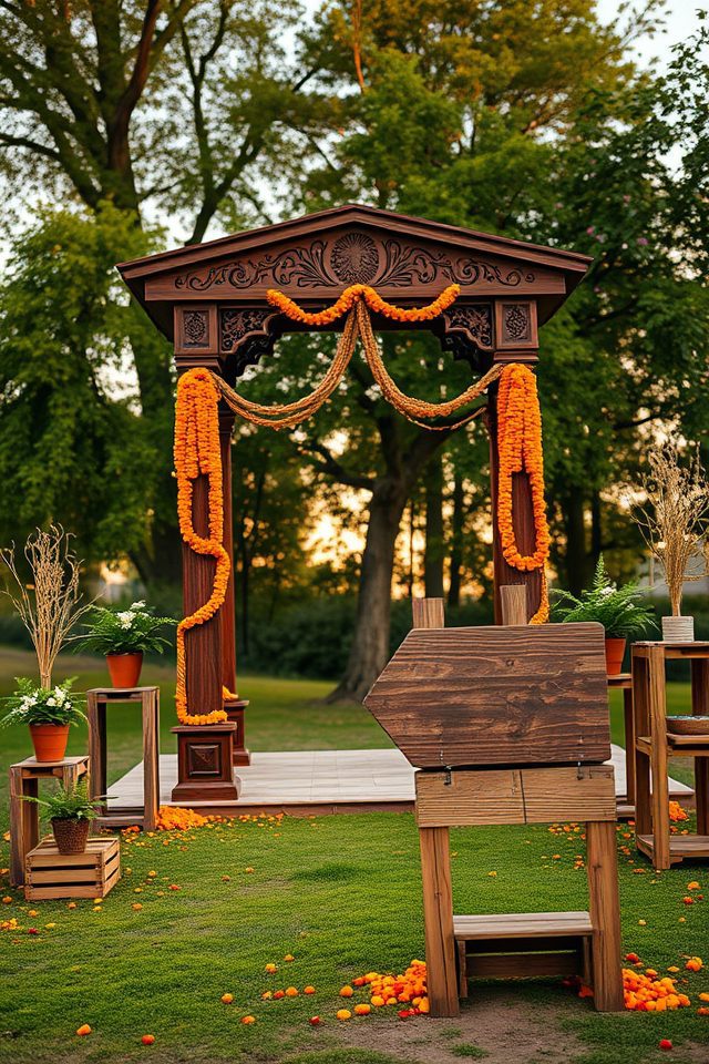rustic wooden earthy charm