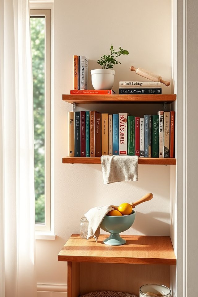 showcase baking books creatively