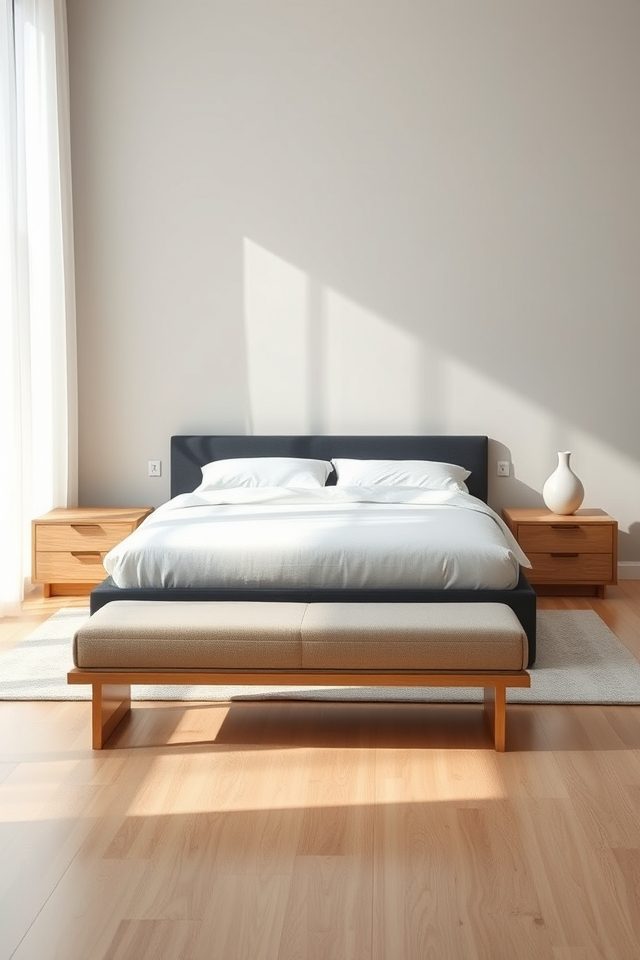 sleek minimalist furniture selection