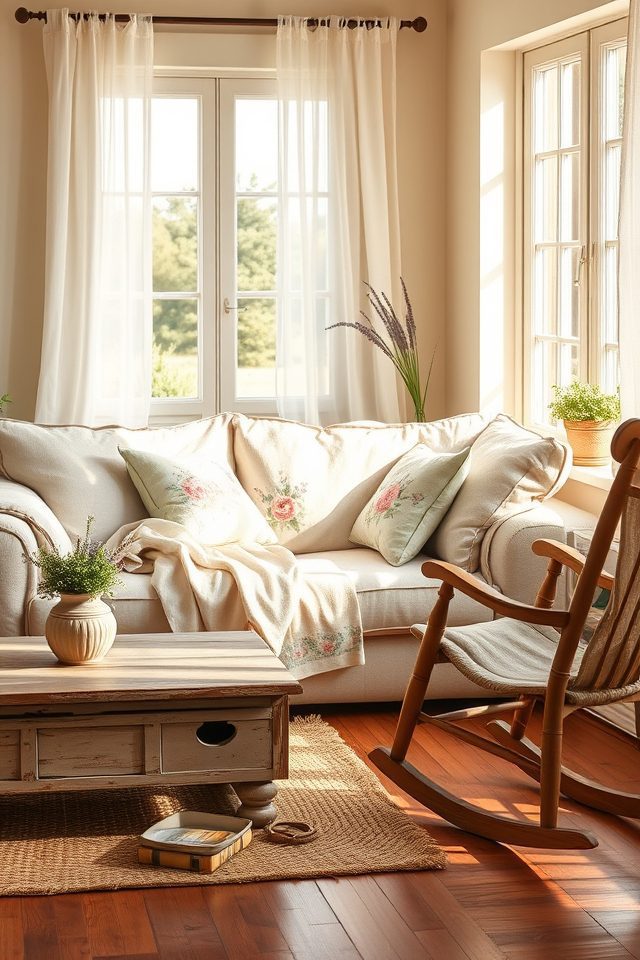 soft floral farmhouse charm