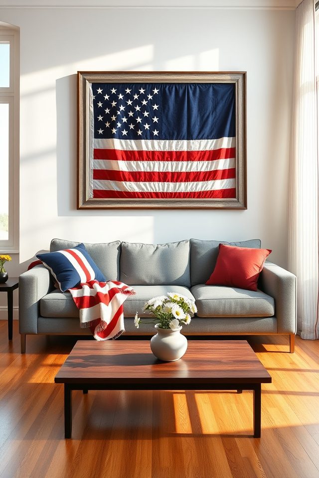 star spangled banner display