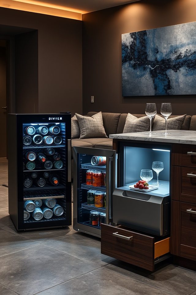 stylish chilled basement solutions