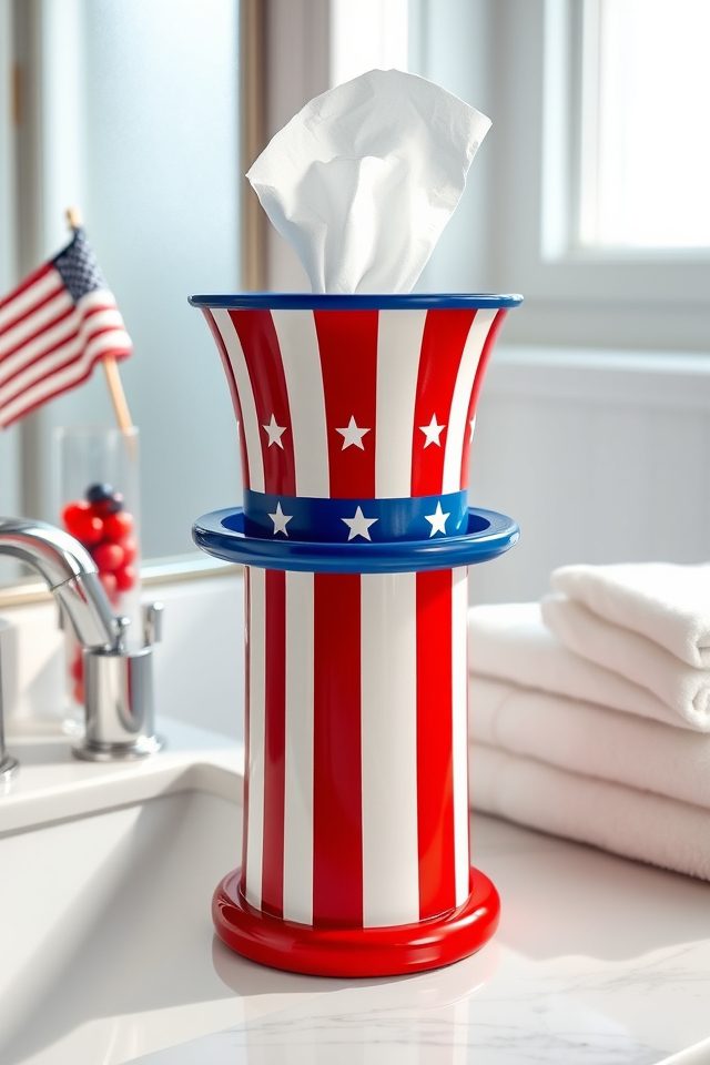 uncle sam tissue holder