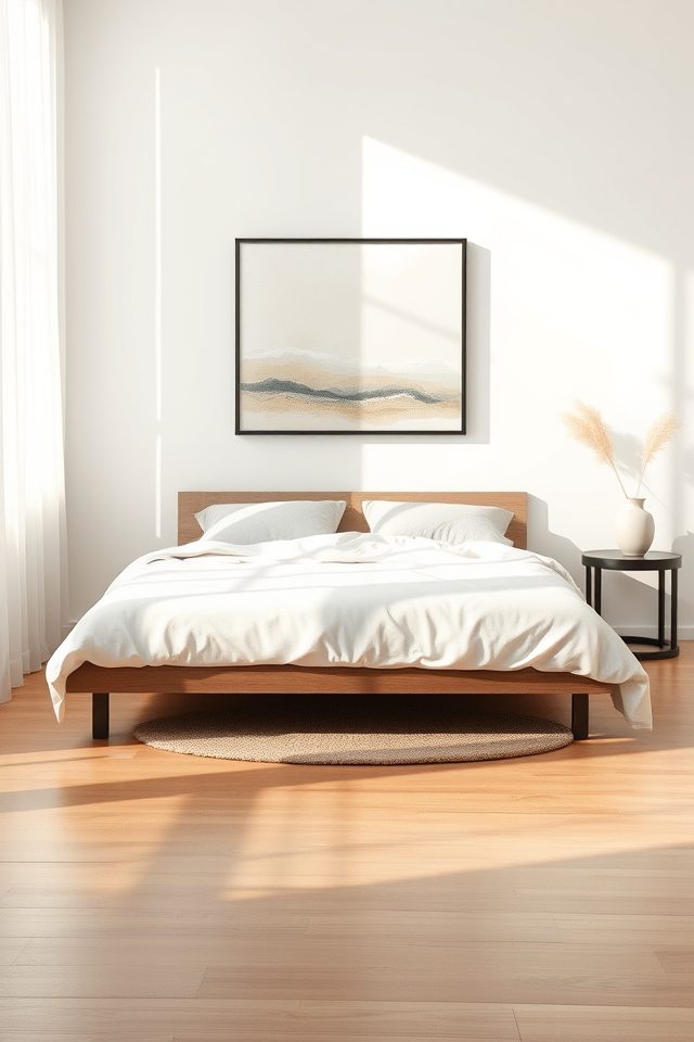 use minimal wall decor