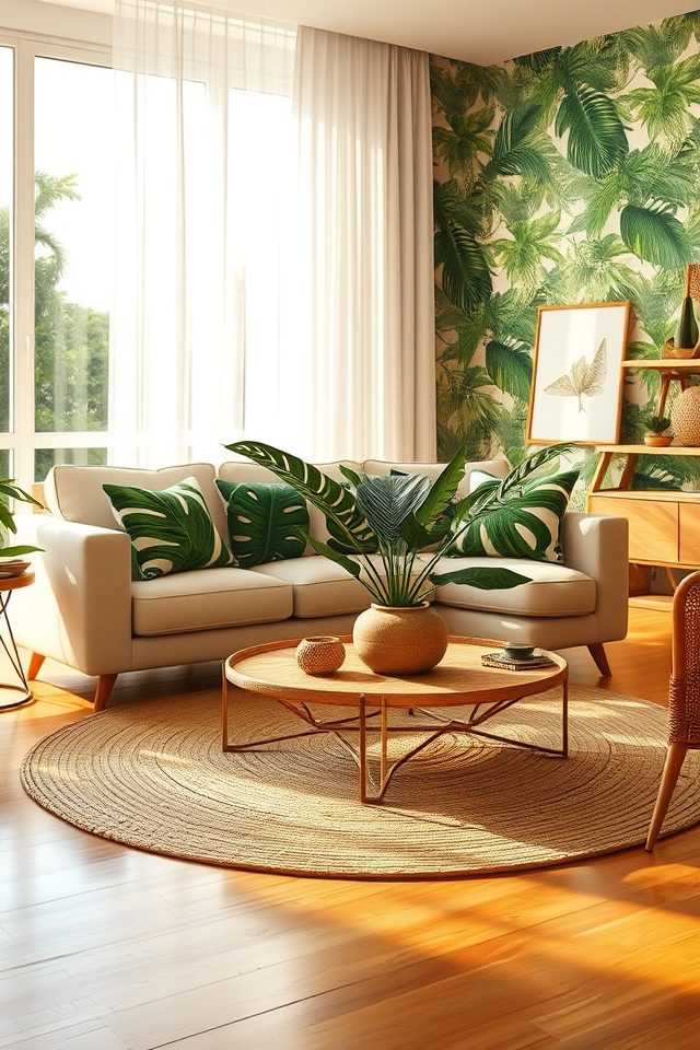 use palm leaf patterns