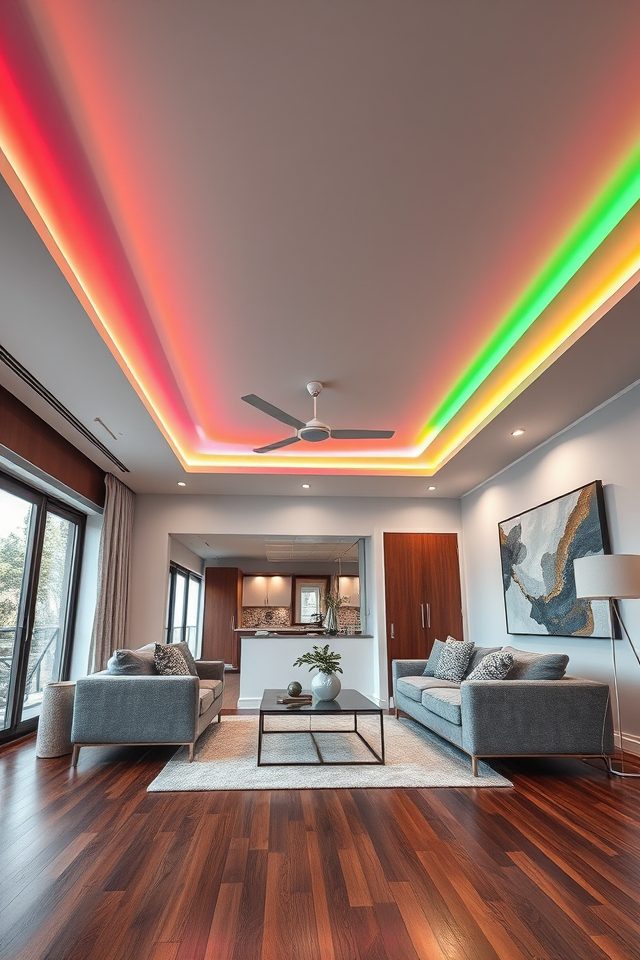 vibrant tricolor led integration